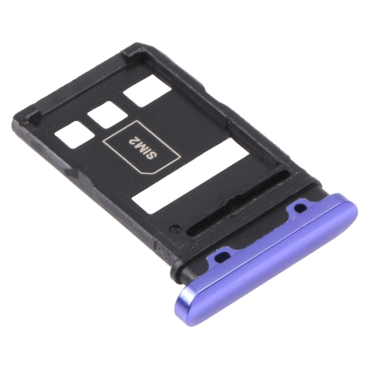 SIM Card Tray + SIM Card Tray for Huawei Nova 7 5G (Purple) by buy2fix