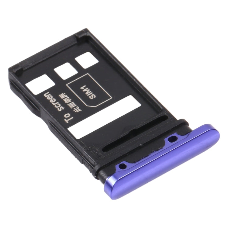 SIM Card Tray + SIM Card Tray for Huawei Nova 7 5G (Purple) by buy2fix