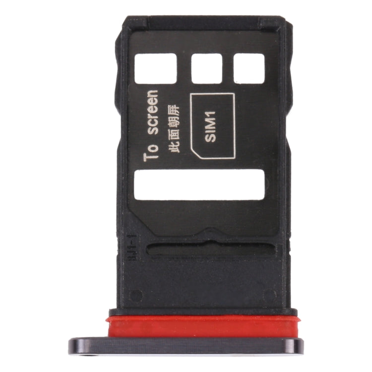 SIM Card Tray + SIM Card Tray for Honor 30 Pro (Black) by buy2fix