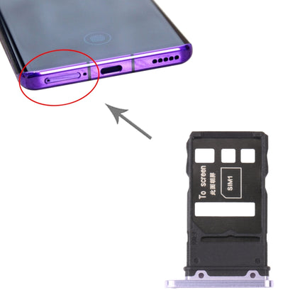 SIM Card Tray + SIM Card Tray for Honor 30 Pro (Purple) by buy2fix