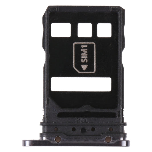 SIM Card Tray + NM Card Tray for Huawei P40 Pro+ (Black) by buy2fix