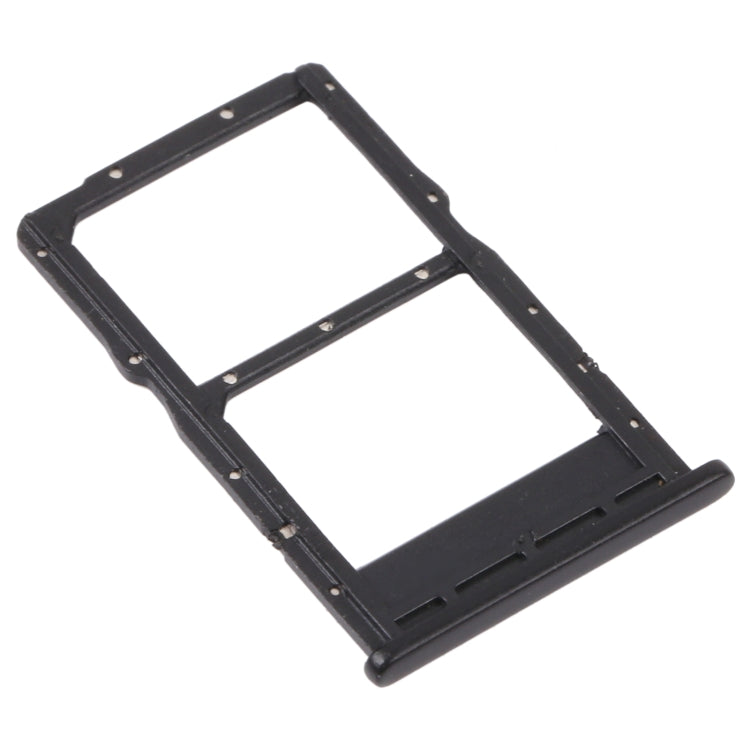 SIM Card Tray + NM Card Tray for Huawei Nova 7i (Black) by buy2fix