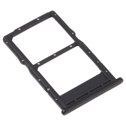 SIM Card Tray + NM Card Tray for Huawei Nova 7i (Black) by buy2fix