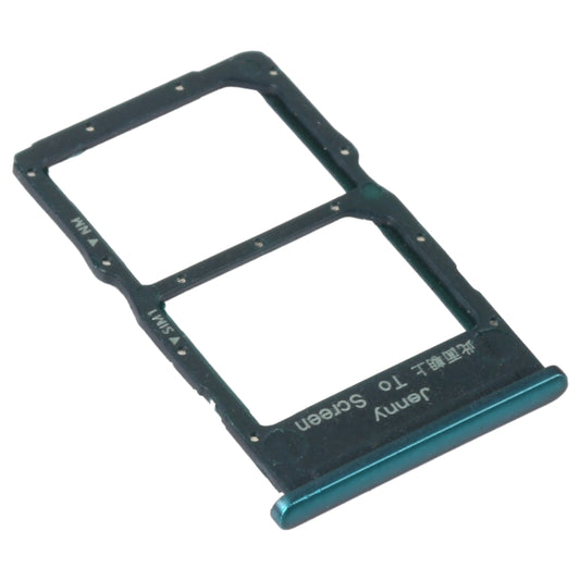 SIM Card Tray + NM Card Tray for Huawei Nova 7i (Green) - Card Socket by buy2fix | Online Shopping UK | buy2fix