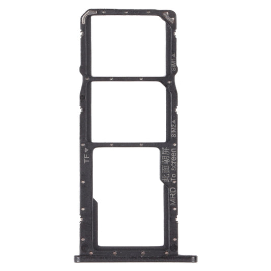 SIM Card Tray + SIM Card Tray + Micro SD Card Tray for Huawei Enjoy 9e (Black) by buy2fix