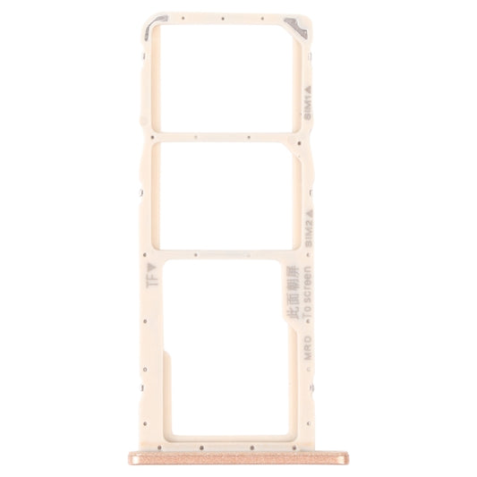 SIM Card Tray + SIM Card Tray + Micro SD Card Tray for Huawei Enjoy 9e (Gold) by buy2fix