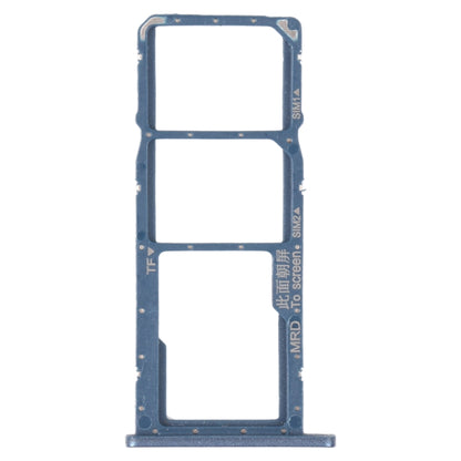 SIM Card Tray + SIM Card Tray + Micro SD Card Tray for Huawei Enjoy 9e (Blue) by buy2fix
