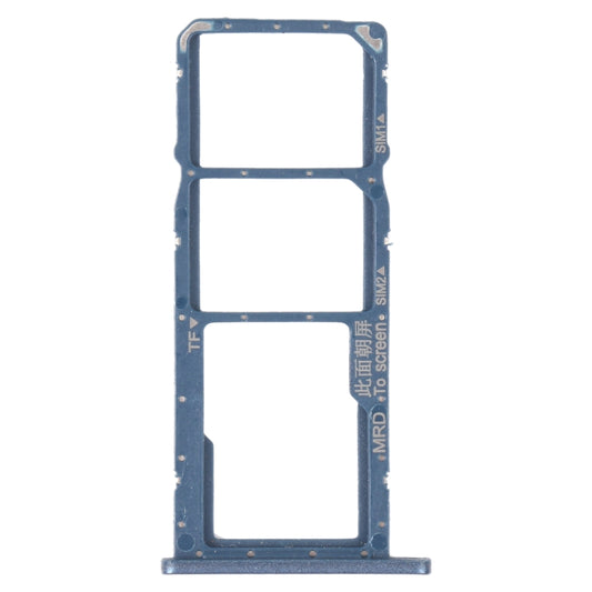 SIM Card Tray + SIM Card Tray + Micro SD Card Tray for Huawei Enjoy 9e (Blue) by buy2fix