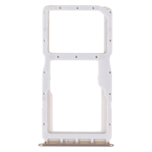 SIM Card Tray + SIM Card Tray / Micro SD Card Tray for Huawei Nova 4e(Silver) - Card Socket by buy2fix | Online Shopping UK | buy2fix
