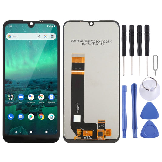 LCD Screen and Digitizer Full Assembly for Nokia 1.3 TA-1216 TA-1205(Black) - LCD Screen by buy2fix | Online Shopping UK | buy2fix