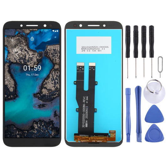 LCD Screen and Digitizer Full Assembly for Nokia C1 Plus TA-1312(Black) - LCD Screen by buy2fix | Online Shopping UK | buy2fix