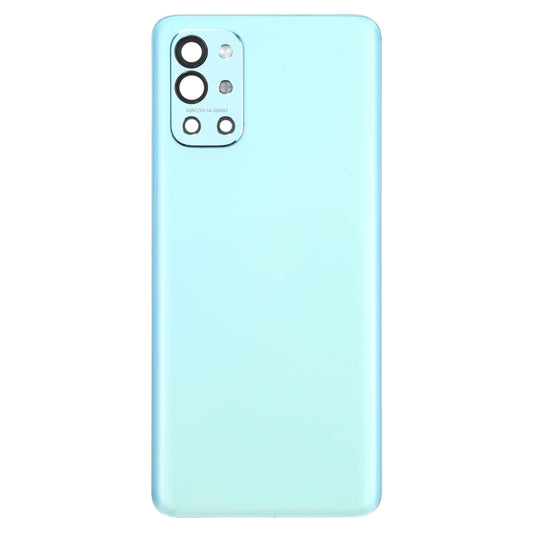 For OnePlus 9R Battery Back Cover With Camera Lens (Blue) - Back Cover by buy2fix | Online Shopping UK | buy2fix