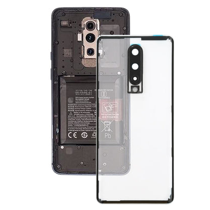 For OnePlus 8 Battery Back Cover With Camera Lens (Transparent) - Back Cover by buy2fix | Online Shopping UK | buy2fix
