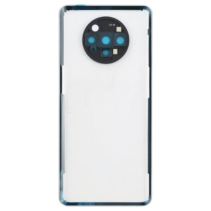 For OnePlus 7T Battery Back Cover With Camera Lens (Transparent) - Back Cover by buy2fix | Online Shopping UK | buy2fix