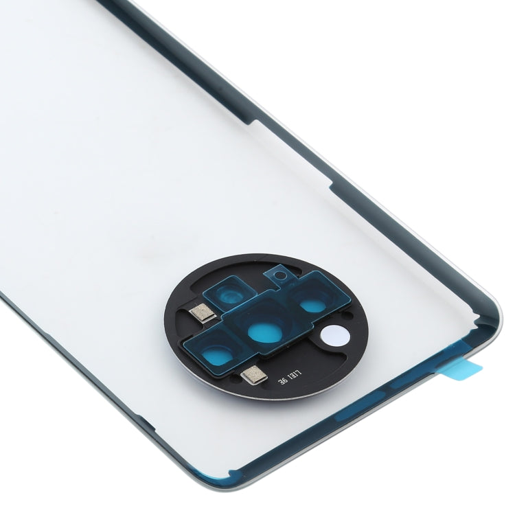 For OnePlus 7T Battery Back Cover With Camera Lens (Transparent) - Back Cover by buy2fix | Online Shopping UK | buy2fix