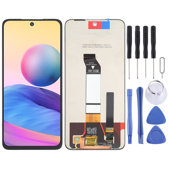 Original IPS-Material LCD-Bildschirm und Digitizer-Vollmontage für Xiaomi Redmi Note 10 5G / Poco M3 Pro 5G / Redmi Note 10T 5G M2103K19I, M2103K19G, M2103K19C, M2103K19PG, M2103K19PI