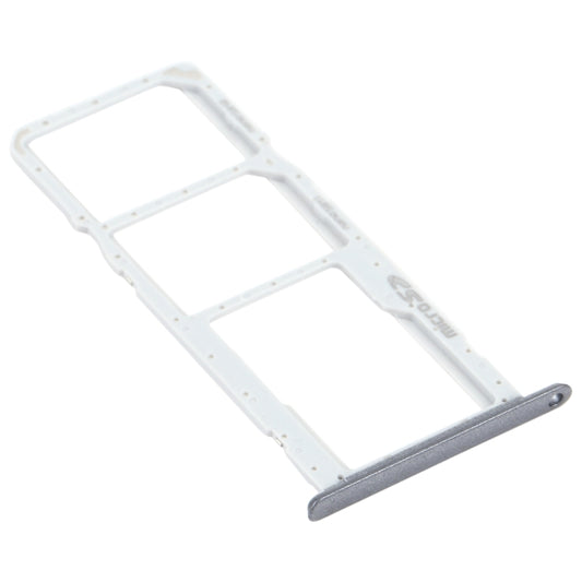 SIM Card Tray + SIM Card Tray + Micro SD Card Tray for LG K22 LMK200Z LMK200E LMK200B LM-K200 (Black) - For LG by buy2fix | Online Shopping UK | buy2fix