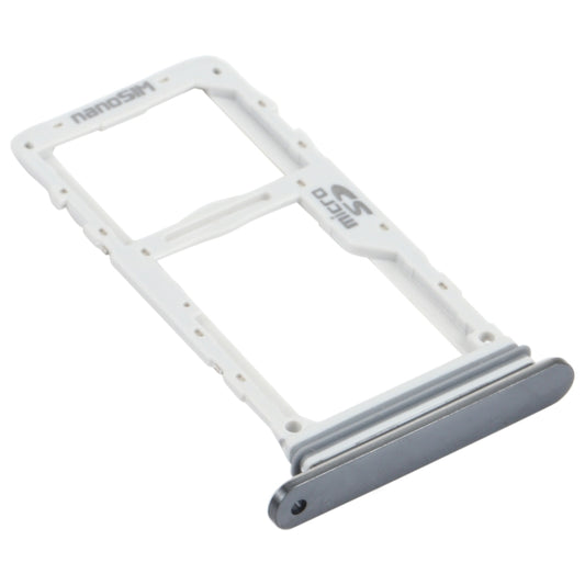 SIM Card Tray + SIM Card Tray / Micro SD Card Tray for LG Velvet 5G LM-G900N LM-G900EM LM-G900 LM-G900TM (Black) - For LG by buy2fix | Online Shopping UK | buy2fix