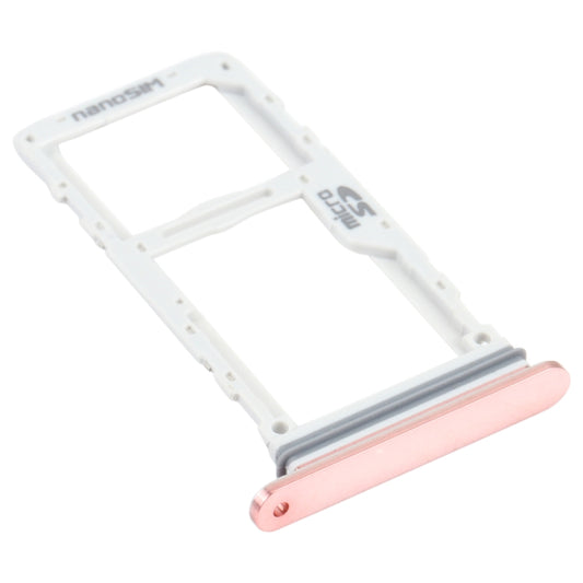 SIM Card Tray + SIM Card Tray / Micro SD Card Tray for LG Velvet 5G LM-G900N LM-G900EM LM-G900 LM-G900TM (Pink) - For LG by buy2fix | Online Shopping UK | buy2fix