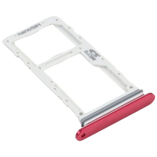 SIM Card Tray + SIM Card Tray / Micro SD Card Tray for LG Velvet 5G LM-G900N LM-G900EM LM-G900 LM-G900TM (Red) - For LG by buy2fix | Online Shopping UK | buy2fix