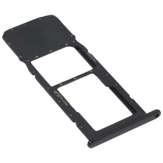 SIM Card Tray + Micro SD Card Tray for LG K41S LMK410EMW LM-K410EMW LM-K410(Black) - For LG by buy2fix | Online Shopping UK | buy2fix