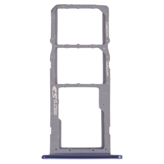 SIM Card Tray + SIM Card Tray + Micro SD Card Tray for LG K42 / K52 (Brazil) LMK420 LMK420H LMK420E LMK420Y(Blue) - For LG by buy2fix | Online Shopping UK | buy2fix