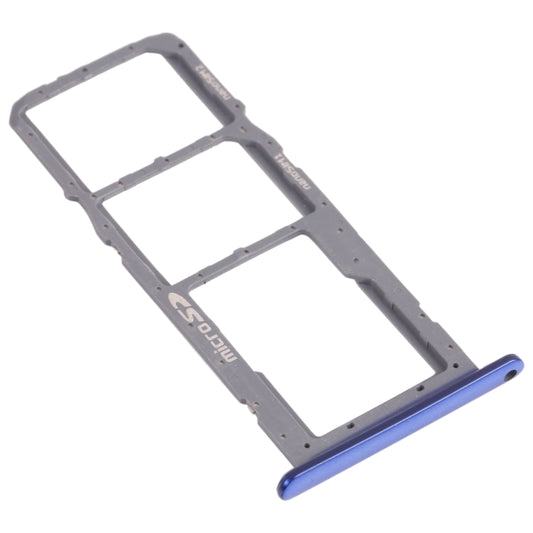 SIM Card Tray + SIM Card Tray + Micro SD Card Tray for LG K42 / K52 (Brazil) LMK420 LMK420H LMK420E LMK420Y(Blue) - For LG by buy2fix | Online Shopping UK | buy2fix