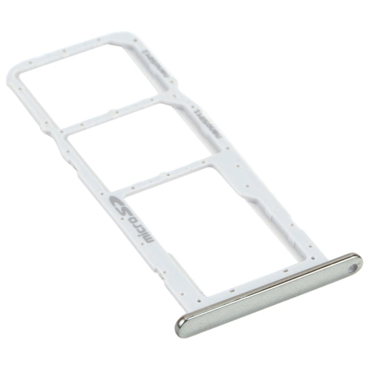 SIM Card Tray + SIM Card Tray + Micro SD Card Tray for LG K42 / K52 (Brazil) LMK420 LMK420H LMK420E LMK420Y(Silver) - For LG by buy2fix | Online Shopping UK | buy2fix