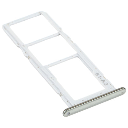 SIM Card Tray + SIM Card Tray + Micro SD Card Tray for LG K42 / K52 (Brazil) LMK420 LMK420H LMK420E LMK420Y(Silver) - For LG by buy2fix | Online Shopping UK | buy2fix