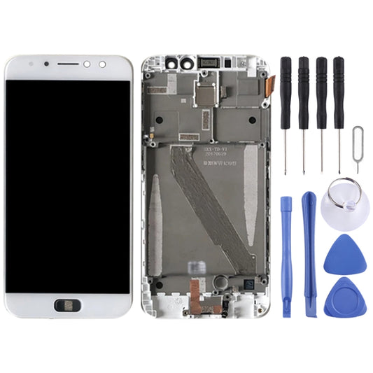 OEM LCD Screen for Asus ZenFone 4 Selfie Pro ZD552KL Z01MD Digitizer Full Assembly with Frame(White) - LCD Screen by buy2fix | Online Shopping UK | buy2fix