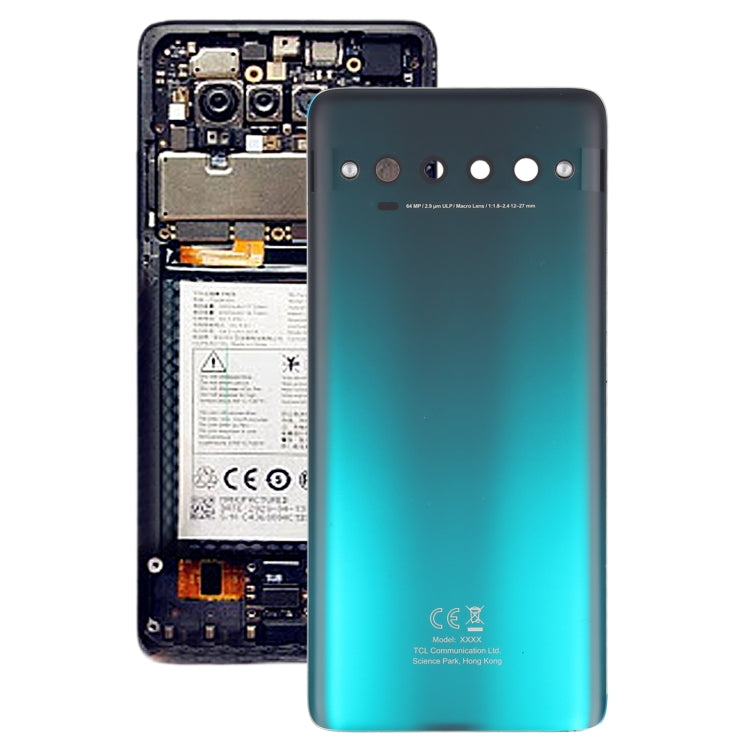 Original Battery Back Cover for TCL 10 Pro T799B T799H(Green) - For TCL by buy2fix | Online Shopping UK | buy2fix