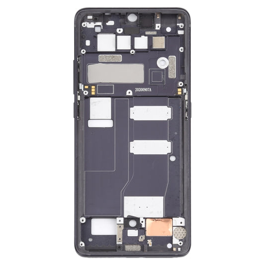 Front Housing LCD Frame Bezel Plate for TCL 10 Pro T799B T799H(Grey) - For TCL by buy2fix | Online Shopping UK | buy2fix