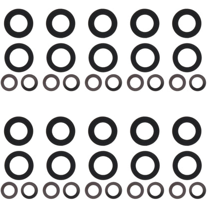 For OnePlus 9R 10pcs Back Camera Lens - Camera Series by buy2fix | Online Shopping UK | buy2fix