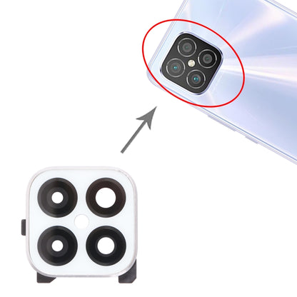 For Huawei Nova 8 SE  Camera Lens Cover (Silver) - Camera Series by buy2fix | Online Shopping UK | buy2fix