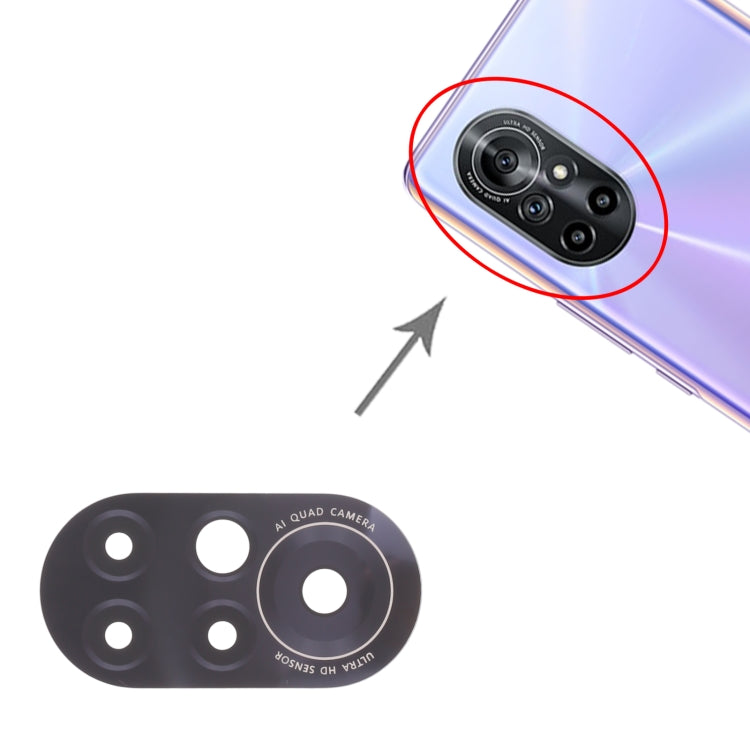 For Huawei Nova 8 5G 10pcs Back Camera Lens - Camera by buy2fix | Online Shopping UK | buy2fix