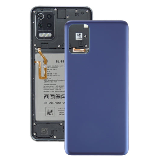 Back Battery Cover for LG K52 / K62 LMK520 LM-K520 LMK520E LM-K520E LMK520Y LM-K520Y LMK520H LM-K520H LMK525H LMK525 LM-K525H LM-K525(Blue) - For LG by buy2fix | Online Shopping UK | buy2fix