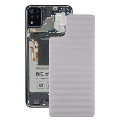 Back Battery Cover for LG K42 LMK420 LM-K420 LMK420H LM-K420H LMK420E LM-K420E LMK420Y LM-K420Y(Silver) - For LG by buy2fix | Online Shopping UK | buy2fix