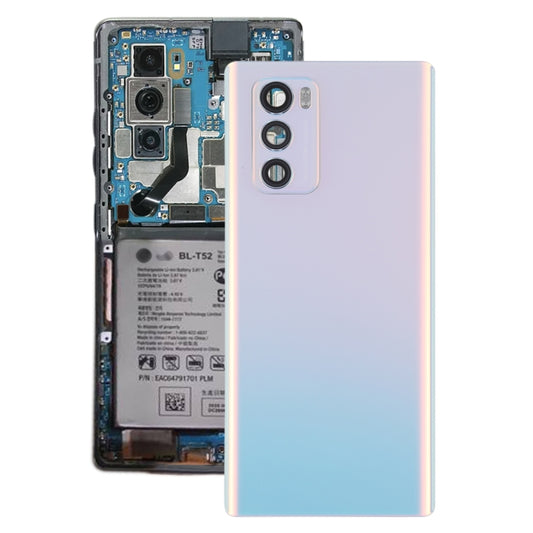Original Back Battery Cover for LG Wing 5G LMF100N LM-F100N LM-F100V LM-F100(White) - For LG by buy2fix | Online Shopping UK | buy2fix