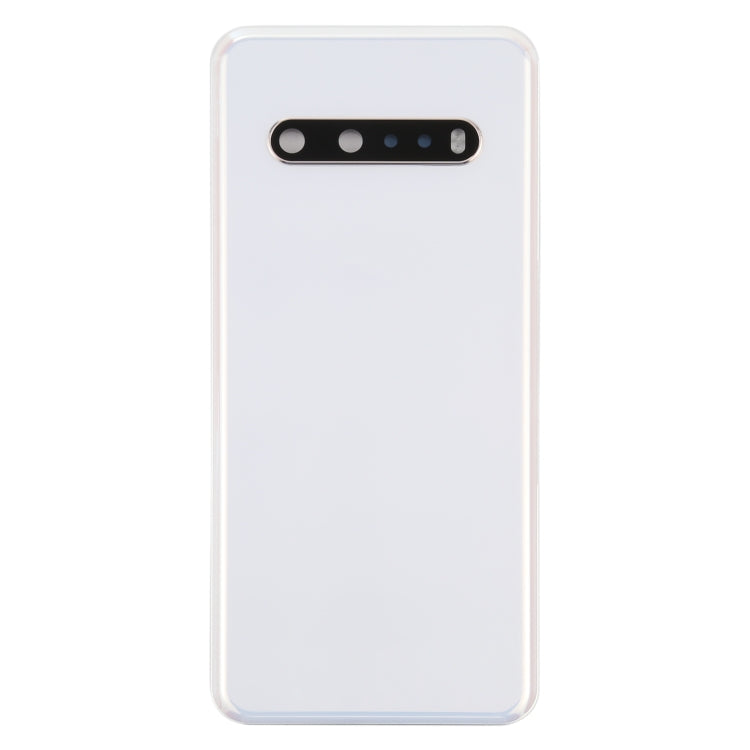 Original Back Battery Cover for LG V60 ThinQ 5G LM-V600(White) - For LG by buy2fix | Online Shopping UK | buy2fix