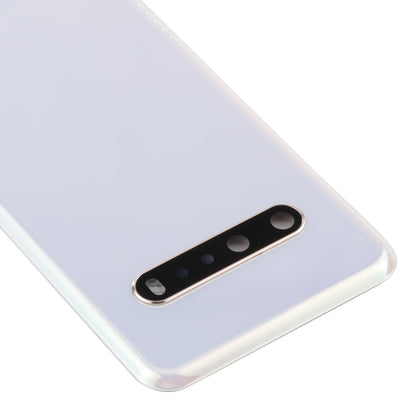 Original Back Battery Cover for LG V60 ThinQ 5G LM-V600(White) - For LG by buy2fix | Online Shopping UK | buy2fix