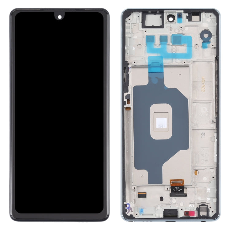 Original LCD Screen for LG Stylo 6 / K71 LMQ730TM LM-Q730TM LMQ730HA LM-Q730HA Digitizer Full Assembly with Frame (Silver) - For LG by buy2fix | Online Shopping UK | buy2fix