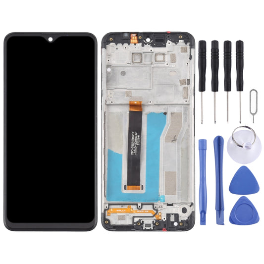 TFT LCD Screen for LG K50S LMX450HM LM-X540 LM-X540BMW LMX540BMW Digitizer Full Assembly with Frame - For LG by buy2fix | Online Shopping UK | buy2fix
