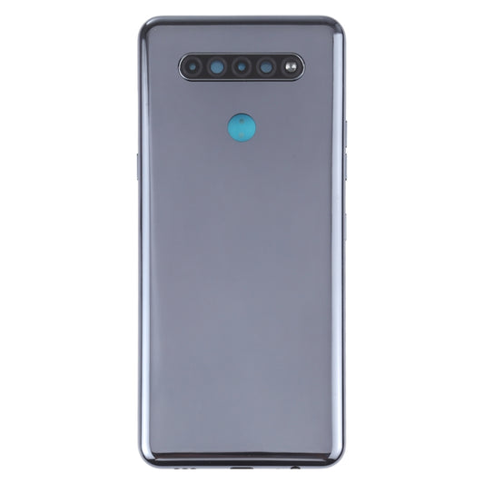 Back Battery Cover for LG K51s LMK510EMW LM-K510 LM-K510EMW(Black) - For LG by buy2fix | Online Shopping UK | buy2fix