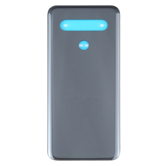 Back Battery Cover for LG K61 LMQ630EAW LM-Q630EAW LM-Q630(Black) - For LG by buy2fix | Online Shopping UK | buy2fix