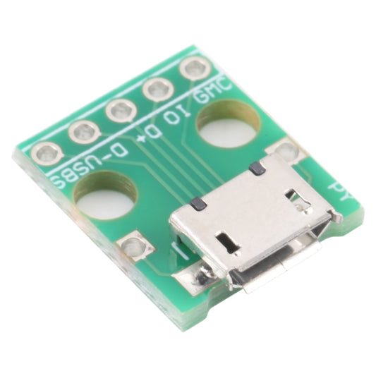 10 PCS Micro USB to 5pin 2.54MM Female Connector Test Board - Test Tools by buy2fix | Online Shopping UK | buy2fix