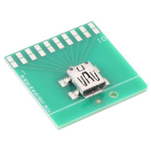 Mini 10pin USB Female Test Board - Test Tools by buy2fix | Online Shopping UK | buy2fix