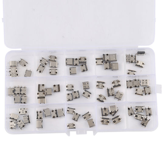 75 PCS/Set USB Type C Charging Port Connector 6Pin / 12Pin / 16Pin / 14Pin / 24Pin for Huawei / Samsung / Xiaomi Etc - Others by buy2fix | Online Shopping UK | buy2fix