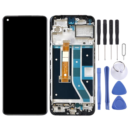 For OnePlus Nord N100 BE2013 Digitizer Full Assembly with Frame OEM LCD Screen (Black) - LCD Screen by buy2fix | Online Shopping UK | buy2fix