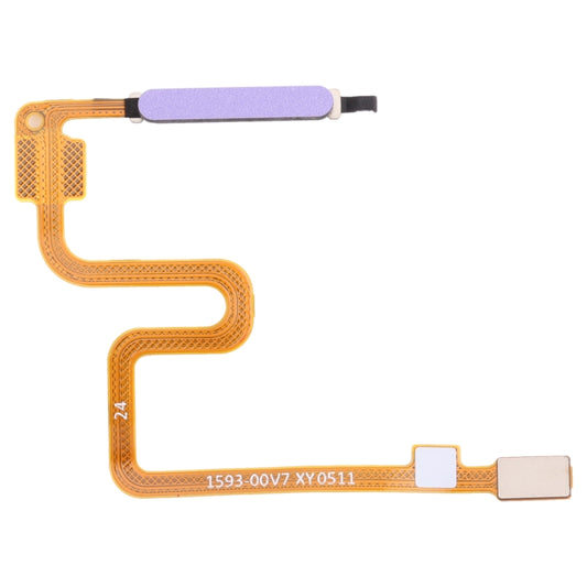 Fingerprint Sensor Flex Cable for Xiaomi Redmi Note 9 5G / Redmi Note 9T M2007J22G M2007J22C (Purple) by buy2fix
