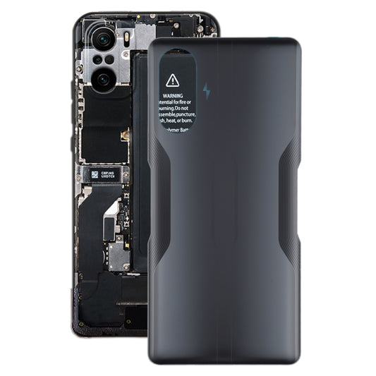 Original Back Battery Cover for Xiaomi Redmi K40 Gaming(Black) - Back Cover by buy2fix | Online Shopping UK | buy2fix